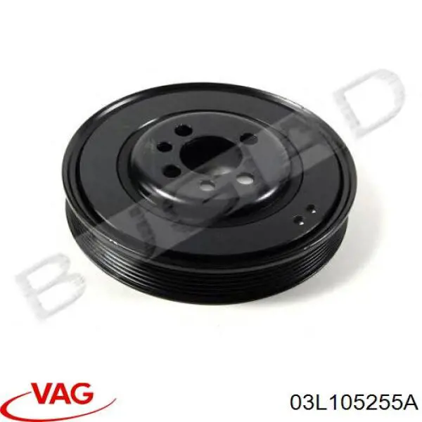 Купити 03L105255A VAG Шків колінчастого вала