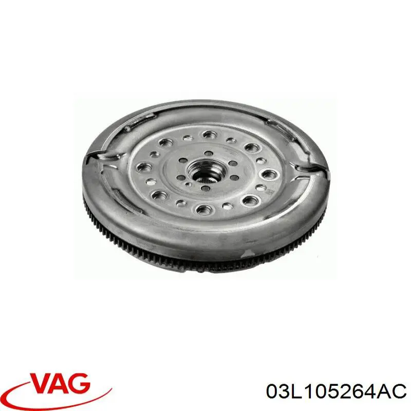 Комплект зчеплення (3 частини) 03L105264AC VAG