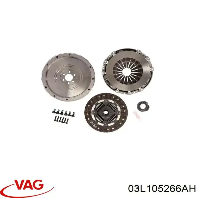Купити 03L105266AH VAG Маховик із зубчастим ободом в зборі
