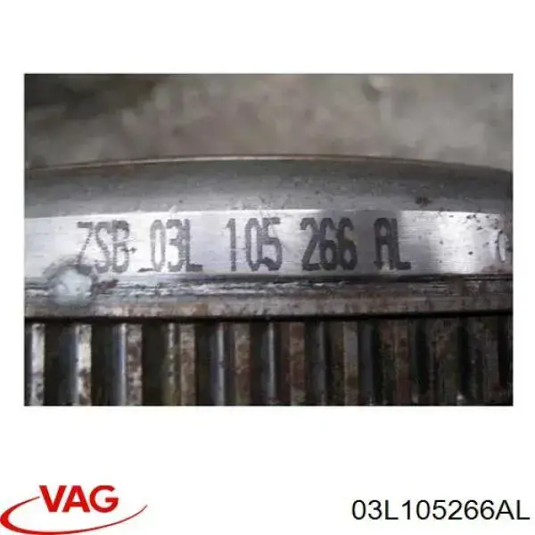Купити 03L105266AL VAG Маховик із зубчастим ободом в зборі