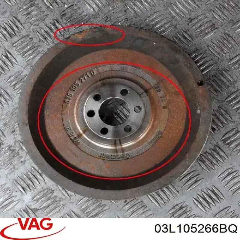 Маховик зчеплення VAG 03L105266BQ