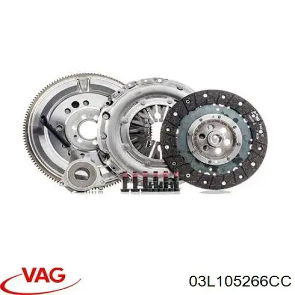 Купити 03L105266CC VAG Маховик із зубчастим ободом в зборі