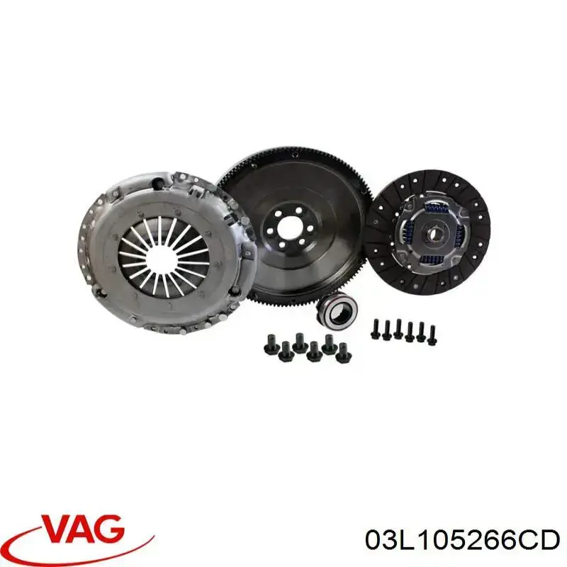 Купити 03L105266CD VAG Маховик із зубчастим ободом в зборі