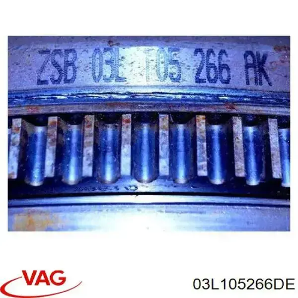 Купити 03L105266DE VAG Маховик із зубчастим ободом в зборі