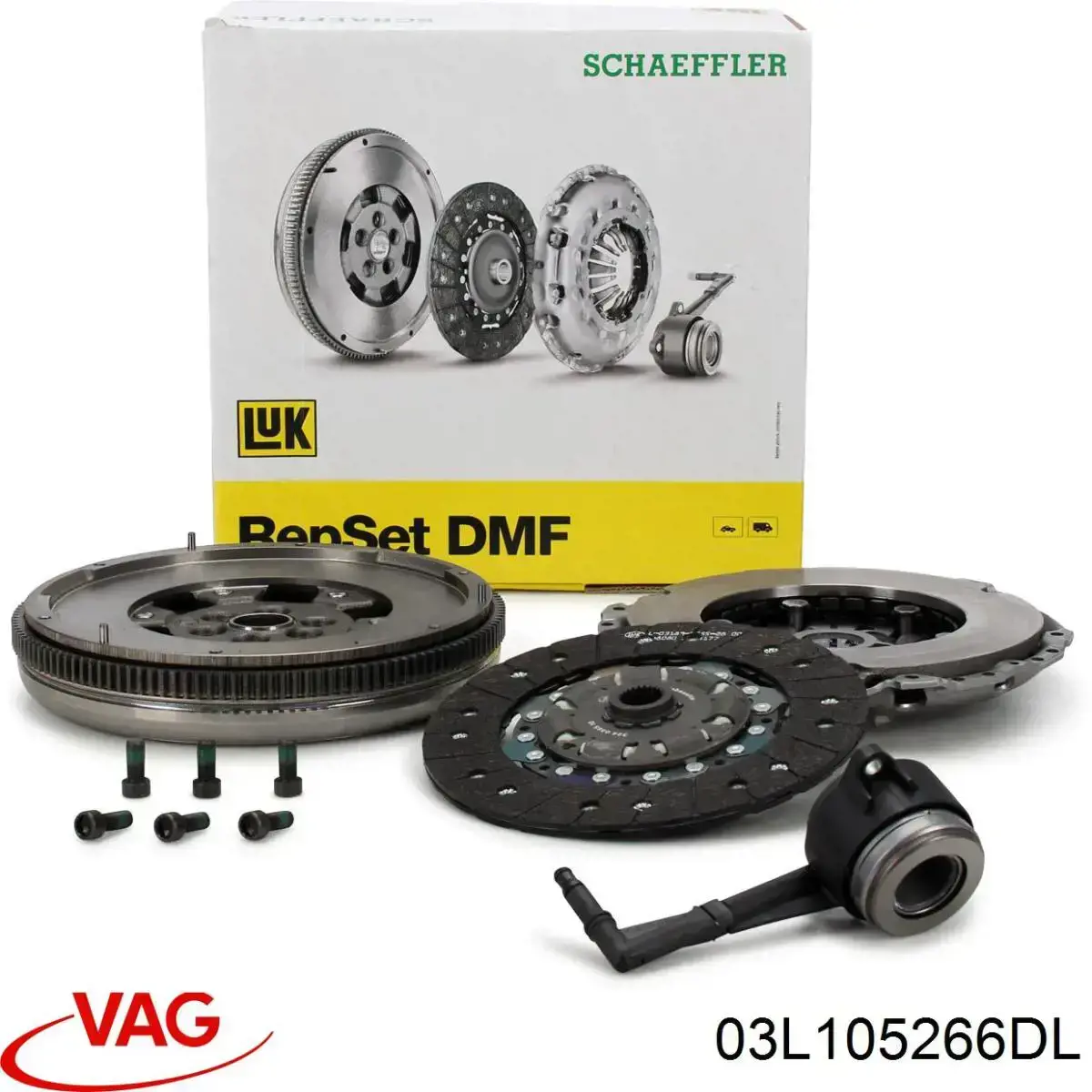 Купити 03L105266DL VAG Маховик із зубчастим ободом в зборі