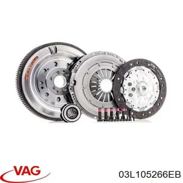 Купити 03L105266EB VAG Маховик із зубчастим ободом в зборі