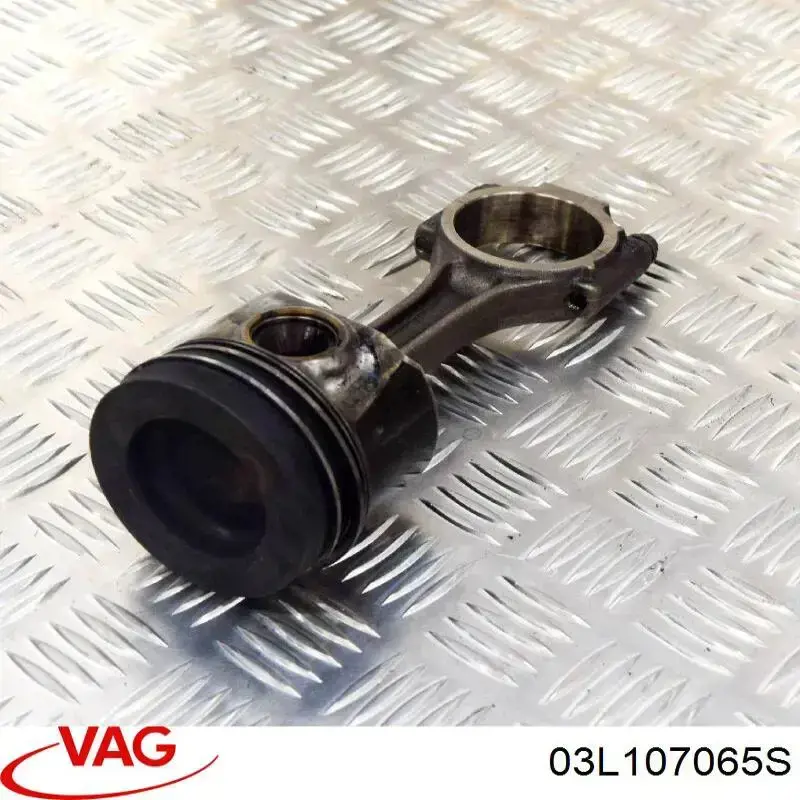Поршень в комплекті на 1 циліндр, STD 3L107065AG VAG