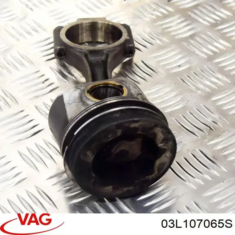 Поршень в комплекті на 1 циліндр, STD VAG 3L107065AG