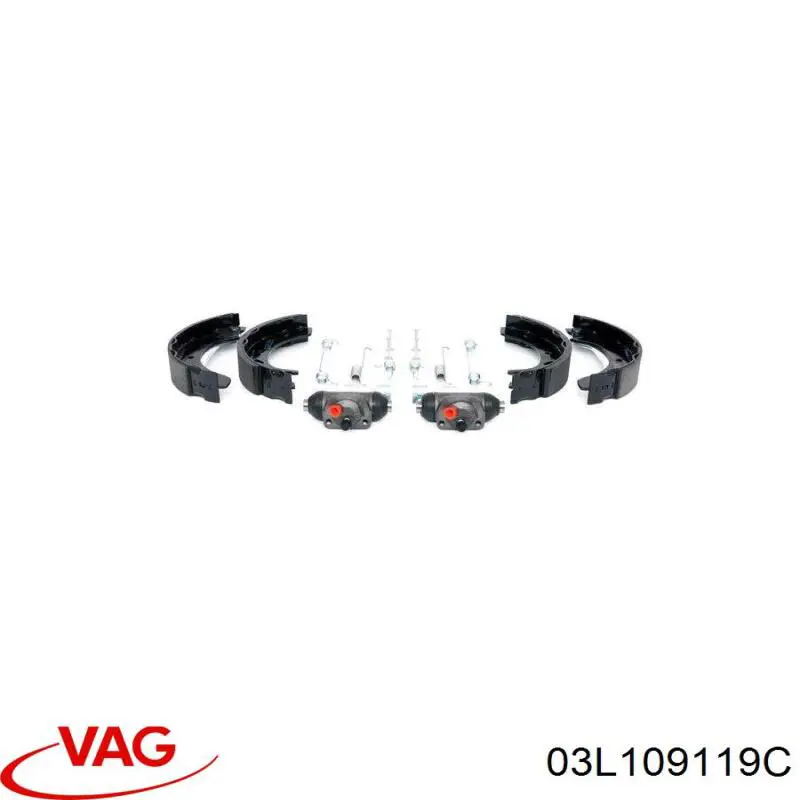 Зубчастий ремінь VAG 03L109119C ціна, від 37.02 USD