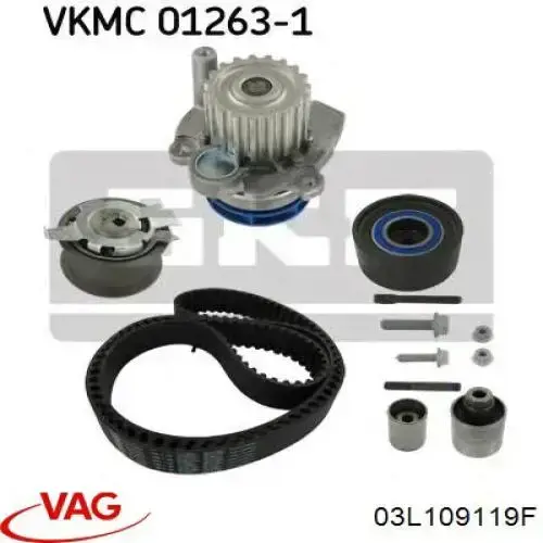 Зубчастий ремінь VAG 03L109119F ціна, від 47.73 USD
