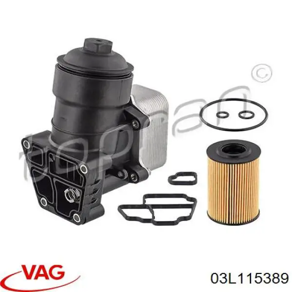 03L115389 VAG Корпус маслофільтра