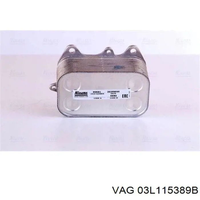 Корпус масляного фільтра VAG 03L115389B ціна, від 44.34 USD