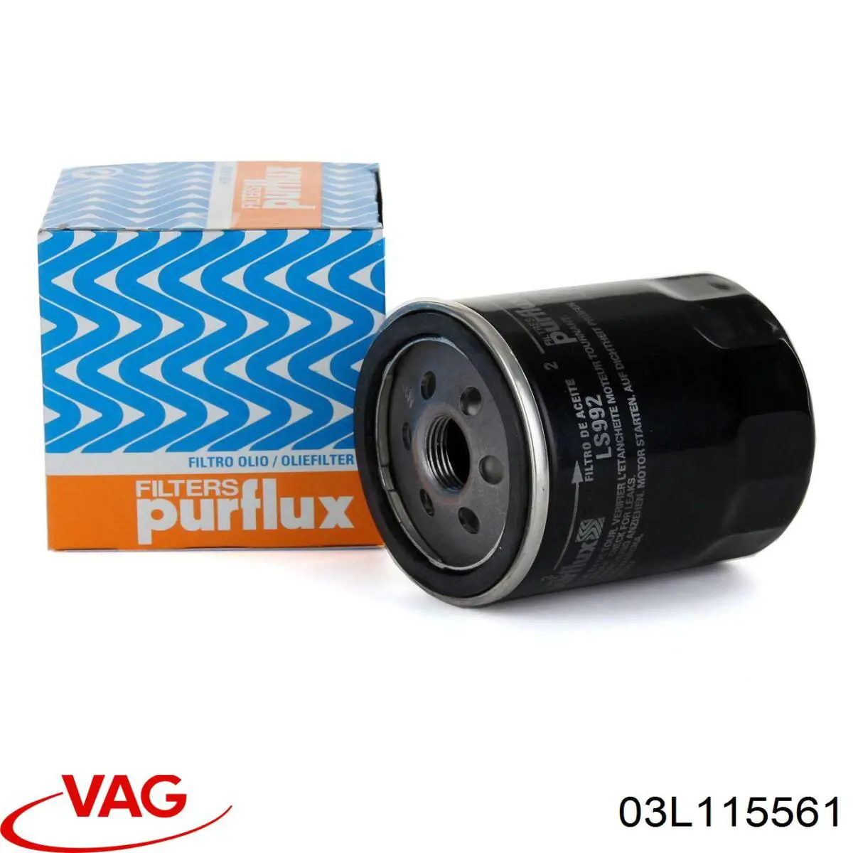 Масляний фільтр 03L115561 VAG