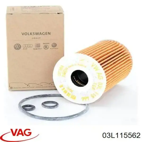 Фільтр масляний VAG 03L115562