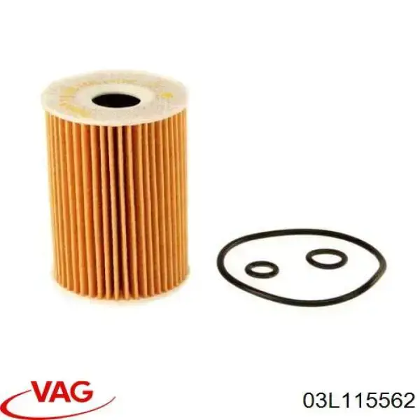 Масляний фільтр двигуна VAG 03L115562 ціна, від 12.38 USD