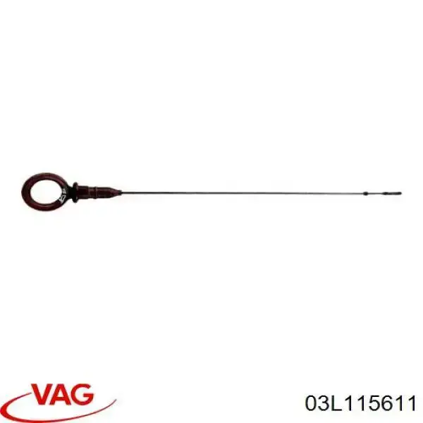 Щуп-індикатор рівня масла в двигуні VAG 03L115611 ціна, від 24.47 USD