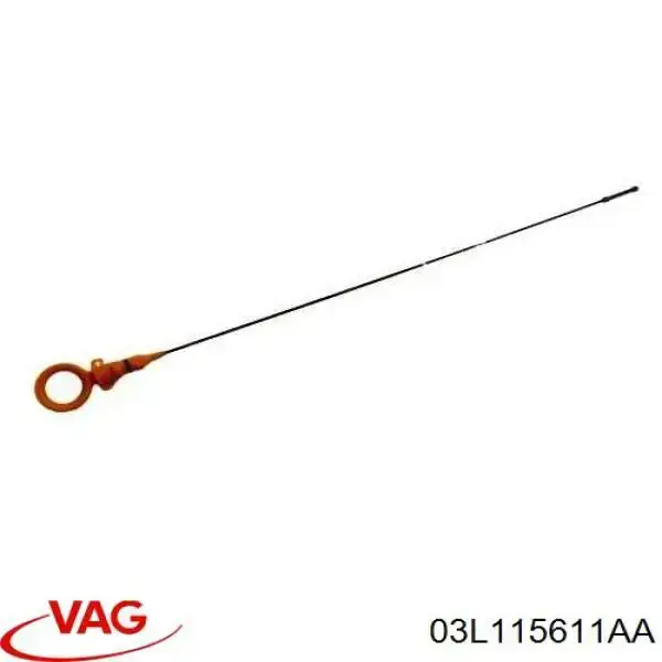 Щуп-індикатор рівня масла в двигуні VAG 03L115611K ціна, від 11.85 USD