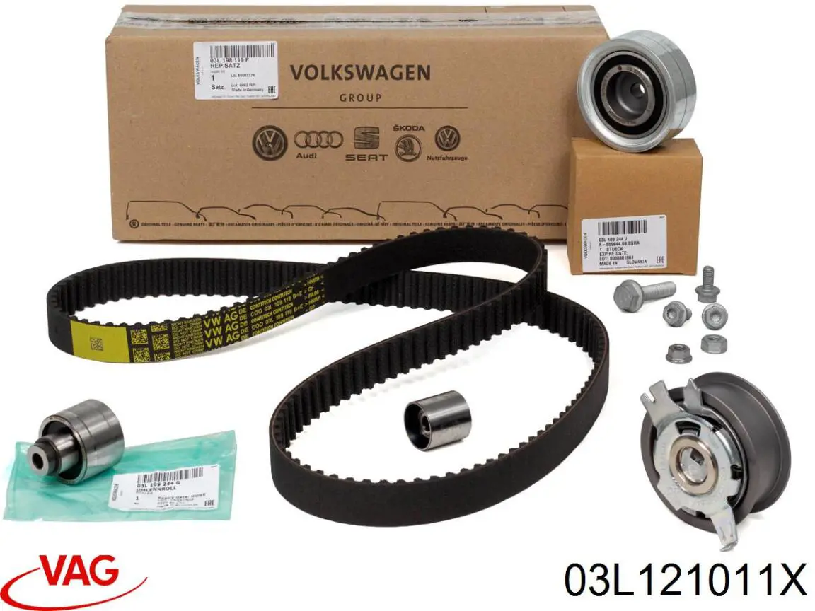 Помпа охолодження VAG 03L121011X ціна, від 42.36 USD