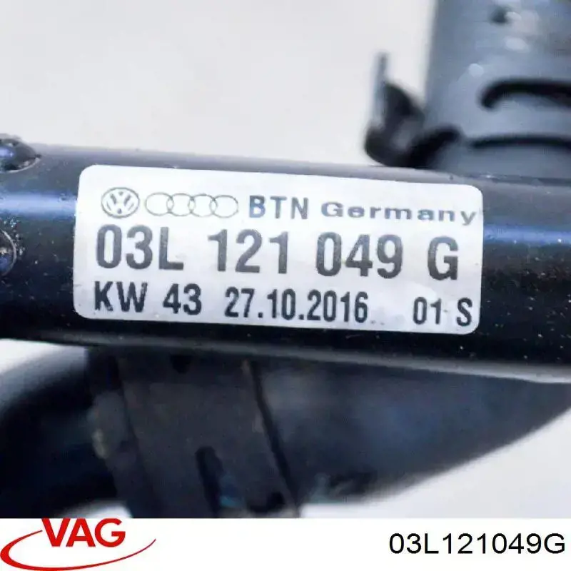 Шланг/патрубок системи охолодження VAG 03L121049G ціна, від 29.06 USD