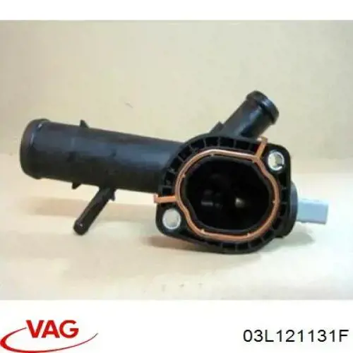 Купити 03L121131F VAG Фланець системи охолодження (трійник)