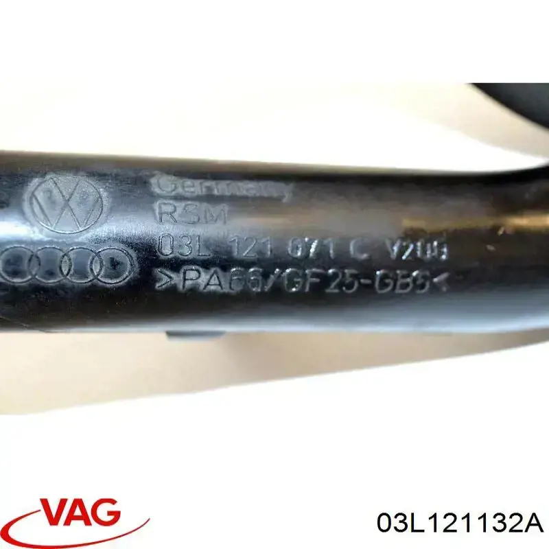 Купити 03L121132A VAG Фланець системи охолодження (трійник)