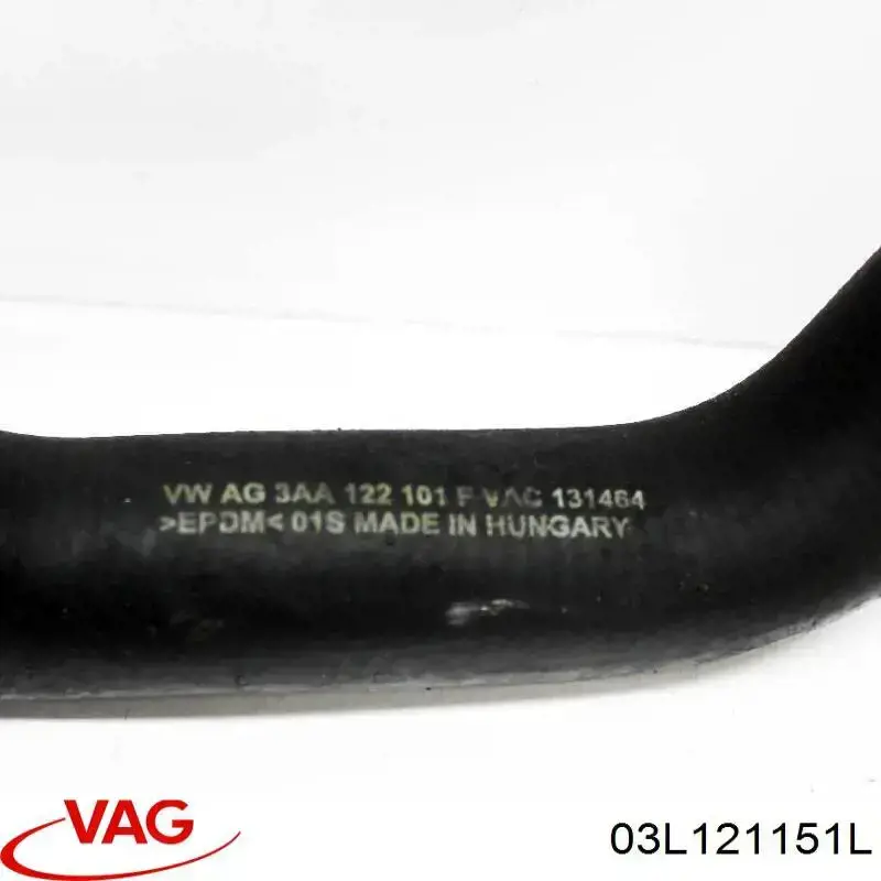 Купити 03L121151L VAG Трубопроводи і шланги системи охолодження