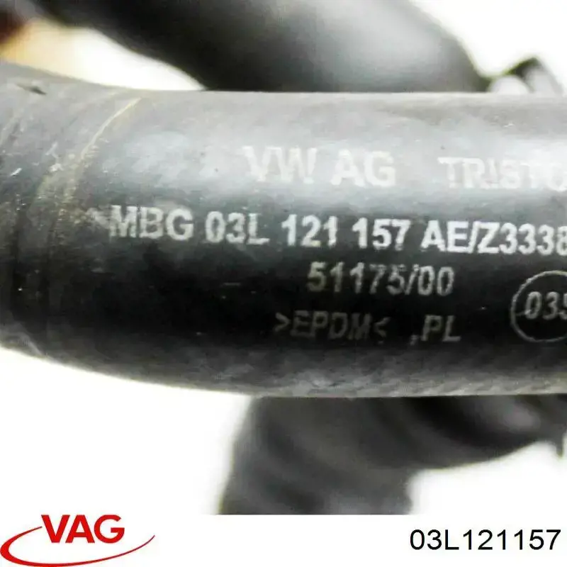 Патрубок термостата 03L121157 VAG