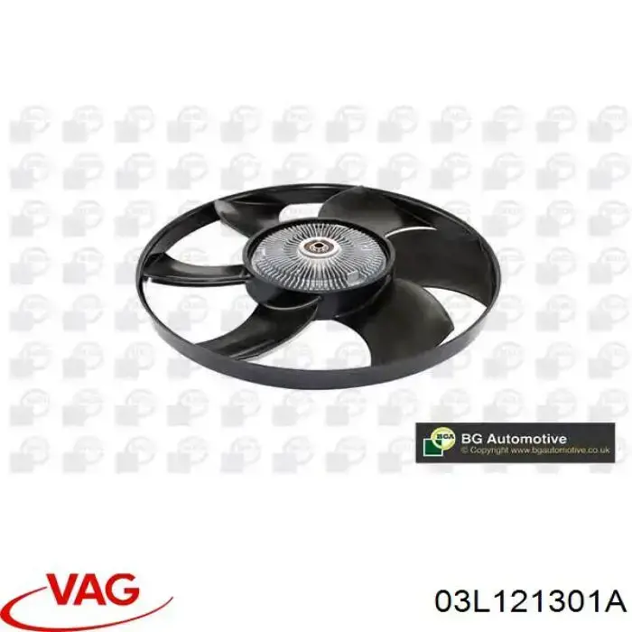 В'язкова муфта вентилятора VAG 03L121301A ціна, від 81.83 USD