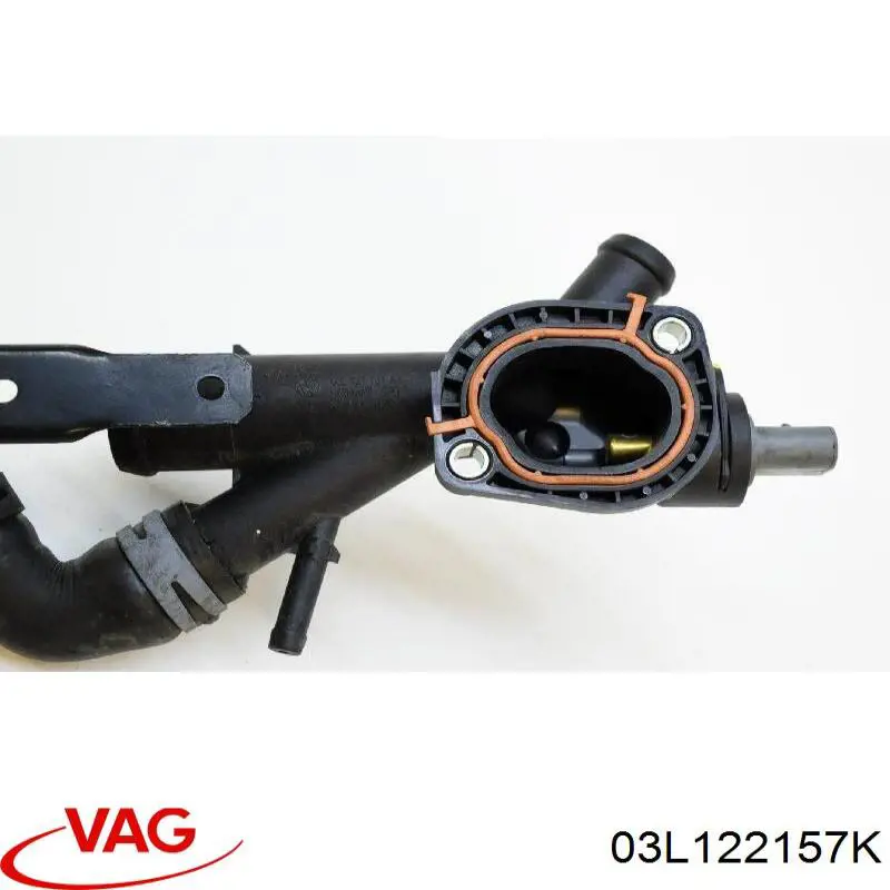 Купити 03L122157K VAG Трубопроводи і шланги системи охолодження