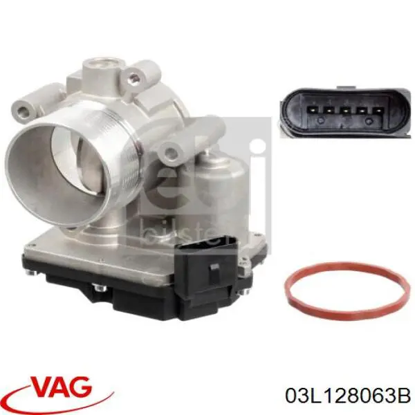 Блок дросельної заслінки VAG 03L128063B ціна, від 44.34 USD
