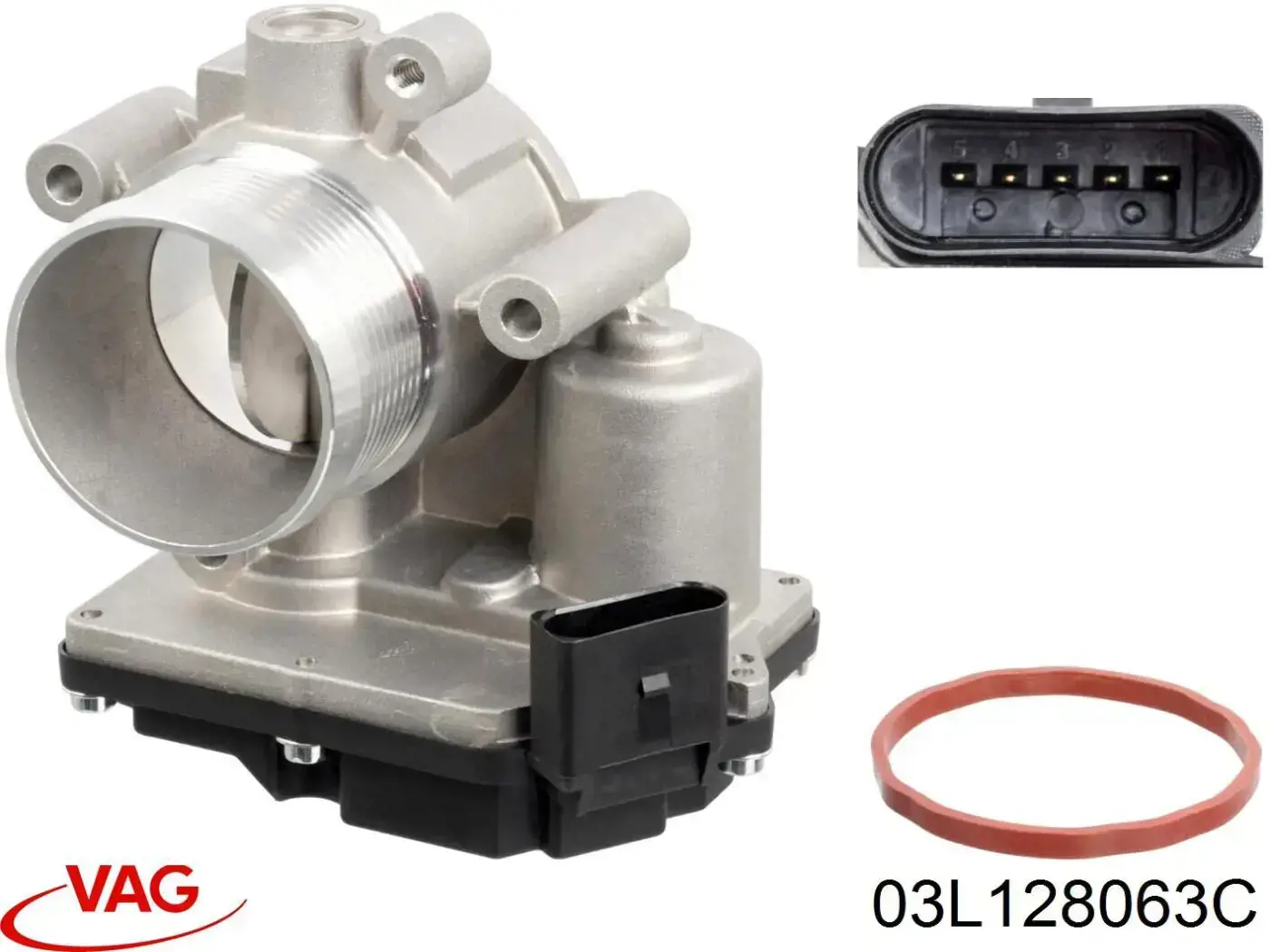 Блок дросельної заслінки VAG 03L128063C ціна, від 39.50 USD