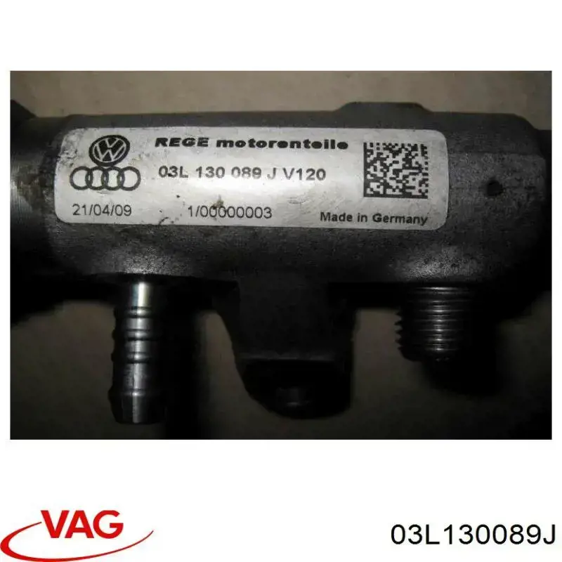 03L130089J VAG Розподільник палива