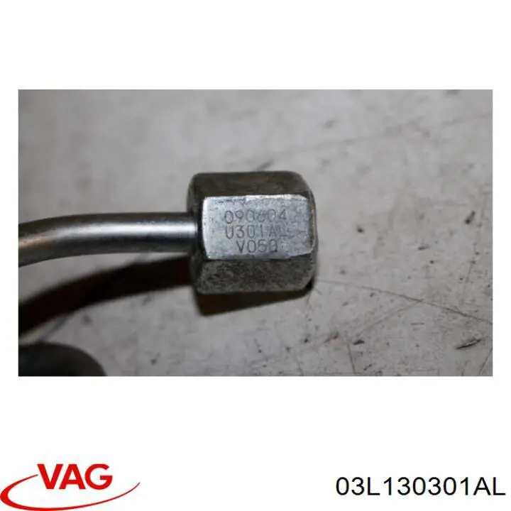 03L130301AL VAG Трубка паливна форсунки 3-го циліндра