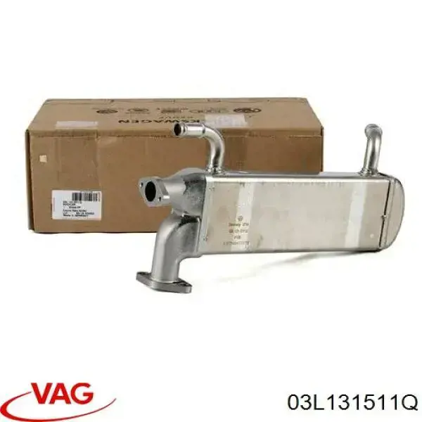 Купити 03L131511Q VAG Радіатор системи EGR рециркуляції вихлопних газів