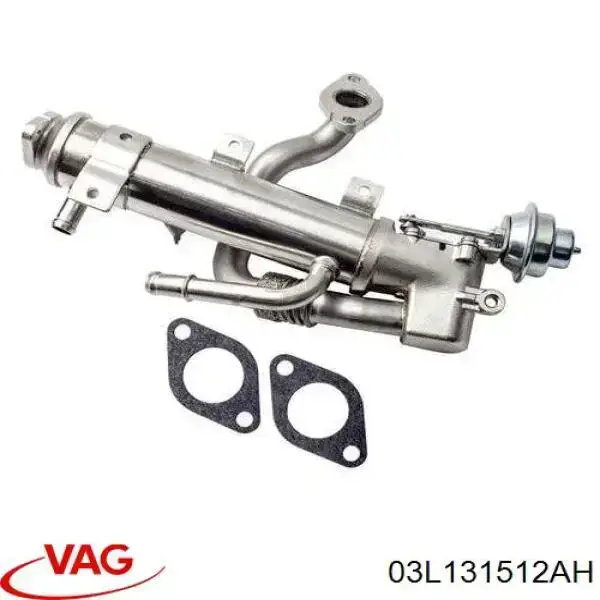 Радіатор системи EGR рециркуляції вихлопних газів 03L131512AH VAG