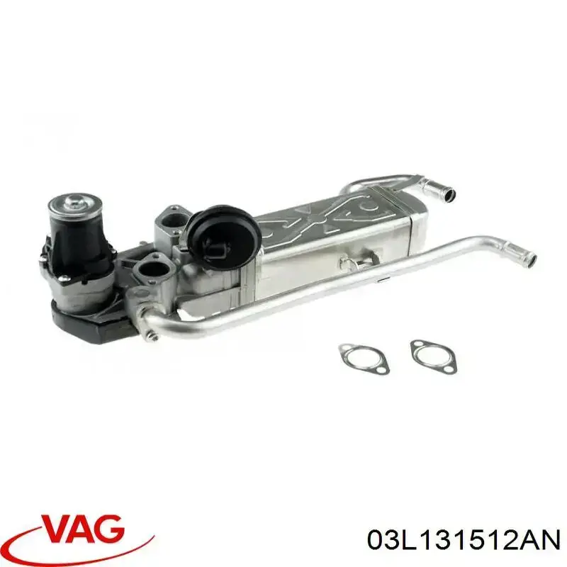 Купити 03L131512AN VAG Радіатор системи EGR рециркуляції вихлопних газів