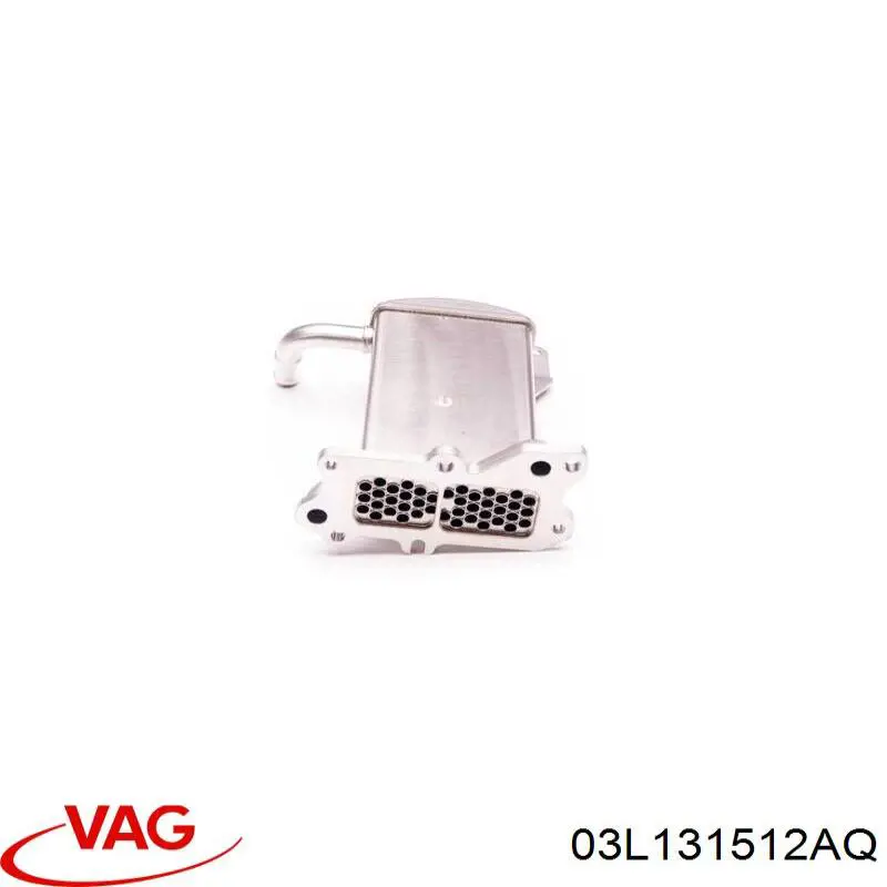 Радіатор системи EGR рециркуляції вихлопних газів 03L131512AQ VAG