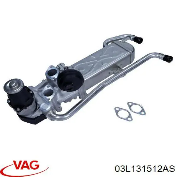 Купити 03L131512AS VAG Радіатор системи EGR рециркуляції вихлопних газів