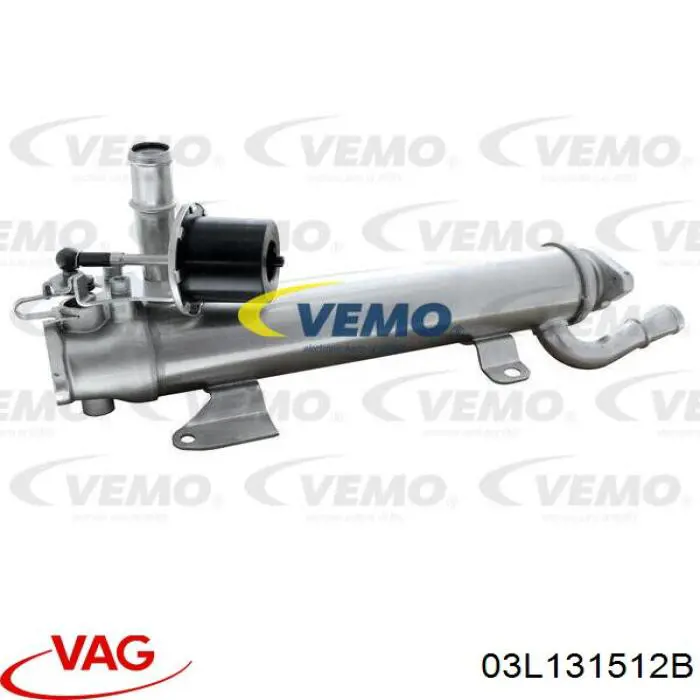 Радіатор системи EGR рециркуляції вихлопних газів VAG 03L131512B ціна, від 32.93 USD