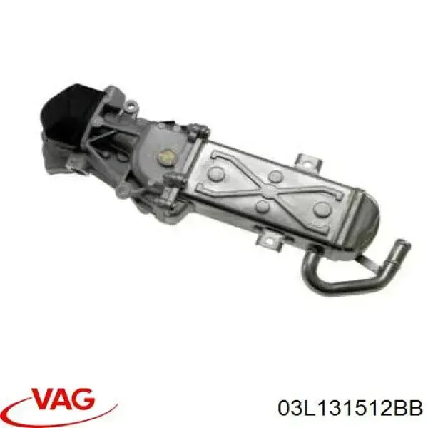 Радіатор системи EGR рециркуляції вихлопних газів VAG 03L131512BB ціна, від 38.00 USD