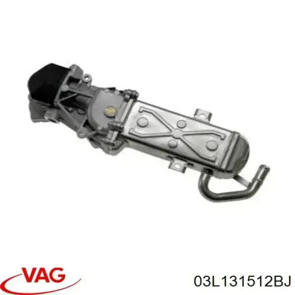 Радіатор системи EGR рециркуляції вихлопних газів VAG 03L131512BJ ціна, від 49.70 USD