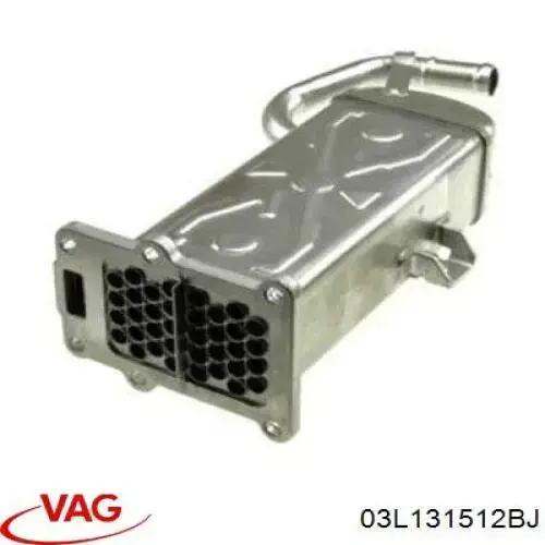 Купити 03L131512BJ VAG Радіатор системи EGR рециркуляції вихлопних газів