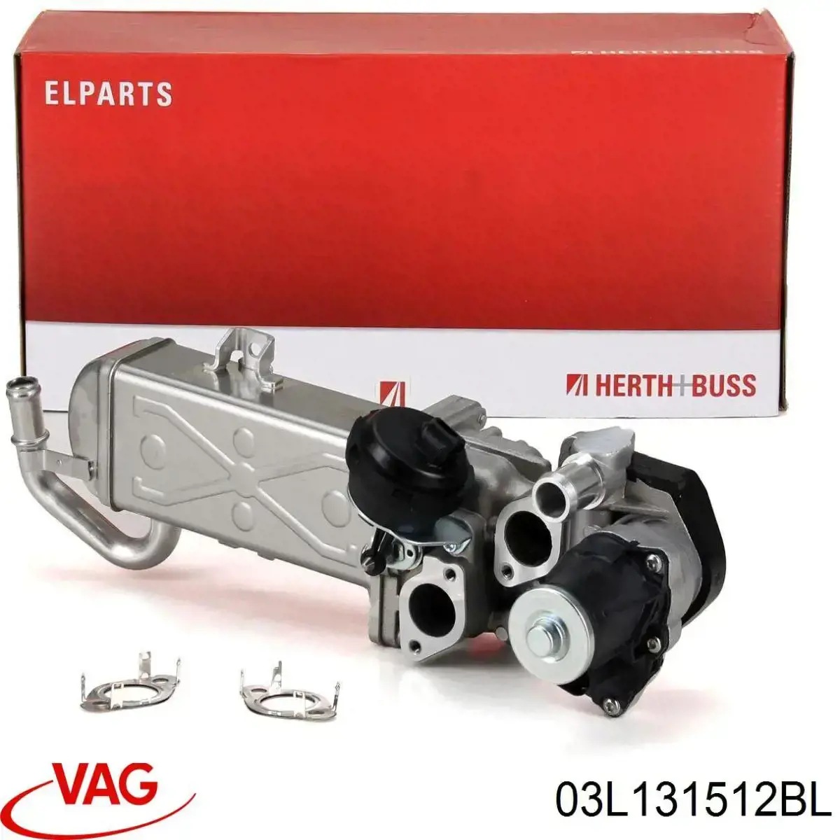 Купити 03L131512BL VAG Радіатор системи EGR рециркуляції вихлопних газів