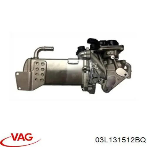 Радіатор системи EGR рециркуляції вихлопних газів VAG 03L131512BQ ціна, від 103.43 USD