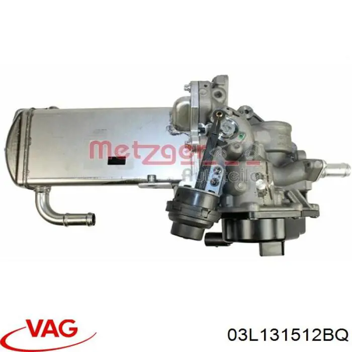 Купити 03L131512BQ VAG Радіатор системи EGR рециркуляції вихлопних газів