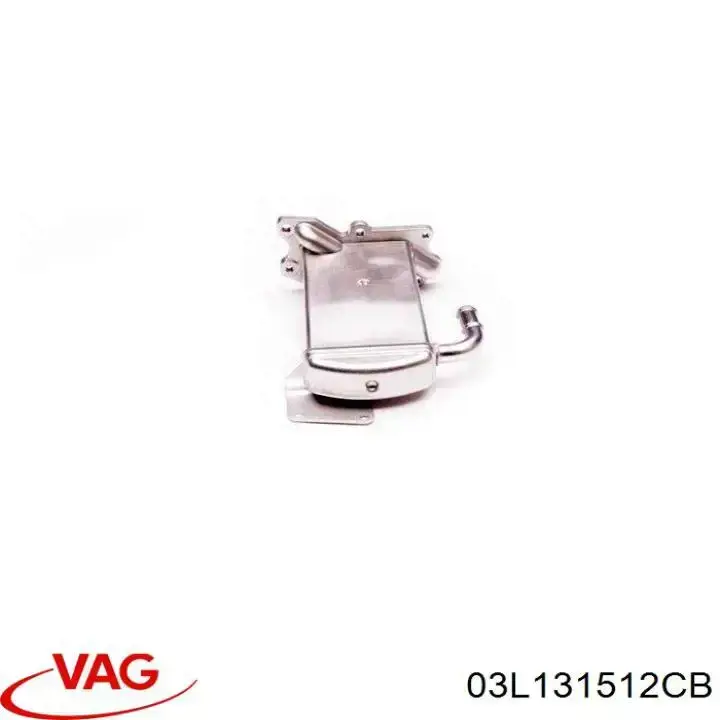 Радіатор системи EGR рециркуляції вихлопних газів VAG 03L131512CB ціна, від 250.55 USD