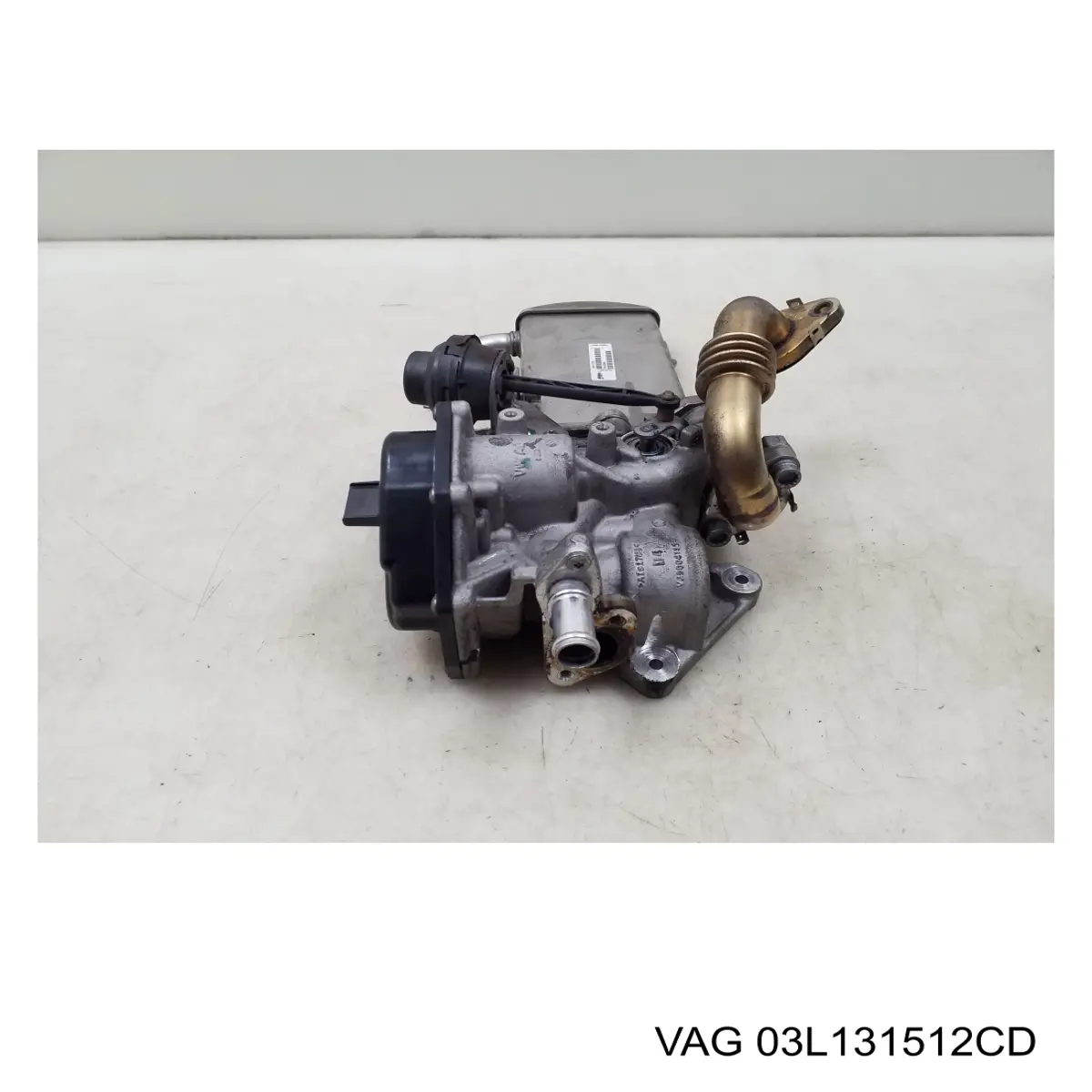 Радіатор системи EGR рециркуляції вихлопних газів 03L131512CD VAG