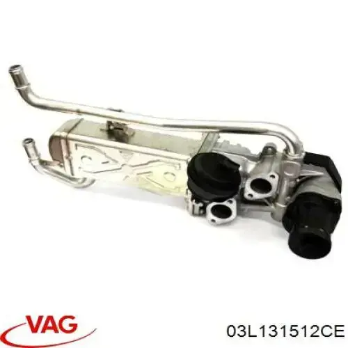 Купити 03L131512CE VAG Радіатор системи EGR рециркуляції вихлопних газів