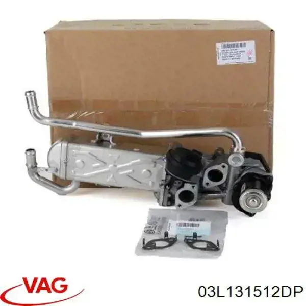 Купити 03L131512DP VAG Радіатор системи EGR рециркуляції вихлопних газів