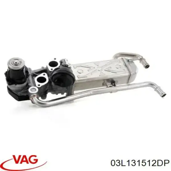 Радіатор системи EGR рециркуляції вихлопних газів VAG 03L131512DP ціна, від 150.17 USD